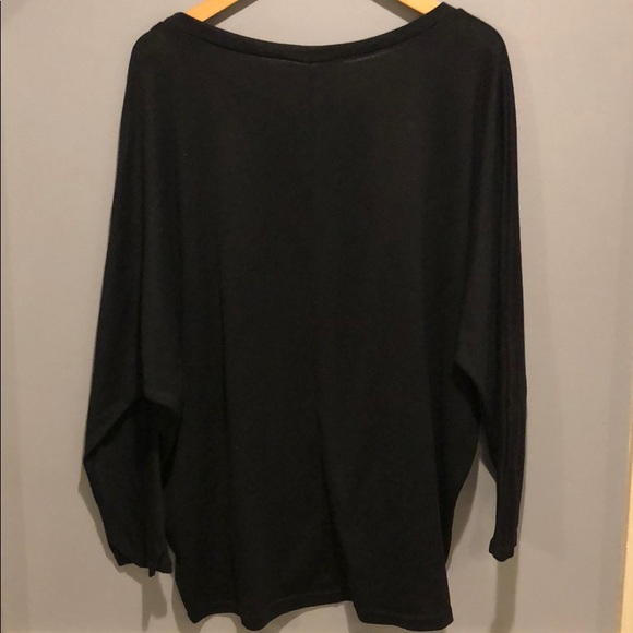 NWT Zanzea Black Oversized Top - Picture 7 of 8